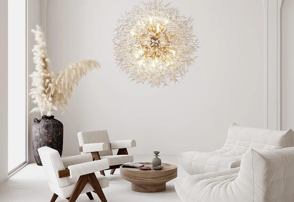 large globe chandelier